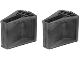 2 Unidades De Tapetes Antiderrapantes De Pvc Para Escada, Protetores De Pés, Tamanho 6,1 X 1,7.