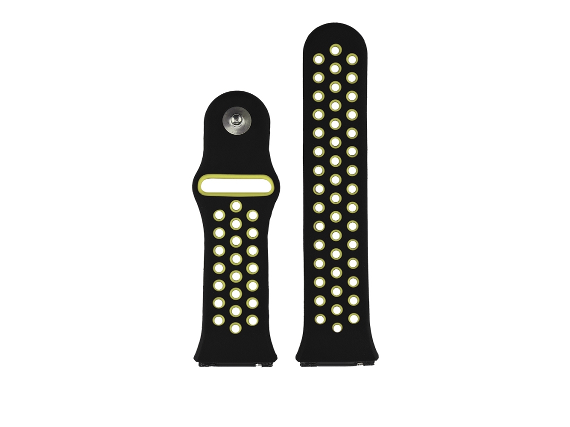 Pulseira de silicone para Fitbit Ionic EOOCOO, design bicolor, esportiva