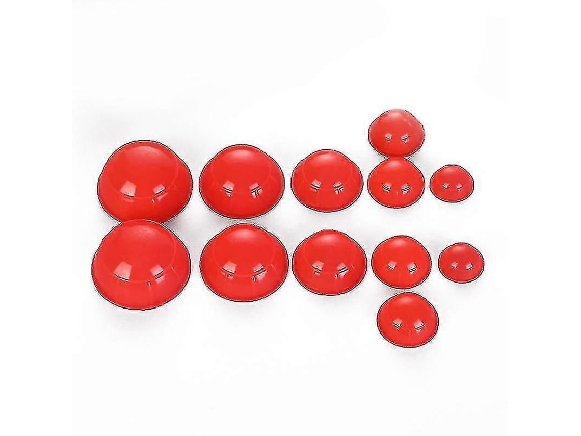 2026 12 Peças Conjunto de Ventosas de Silicone Profissional para Terapia de Ventosas Massagem Vácuo