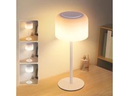 Candeeiro Suspenso para Mesa de Jantar, Casquilho E27 para 1 Candeeiro, Vidro com 16 Cm, Dourado para Quarto . NETTLIFE (lâmpada Não Incluída)