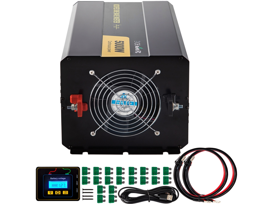 Inversor De Corrente Succebuy Onda Senoidal Modificada 5000 W, Cc12v A Ca110v