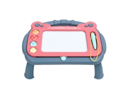 Mali quadro de Desenho Magnético para Crianças com 4 Blocos de Cor Tabuleiro Educativo Infantil