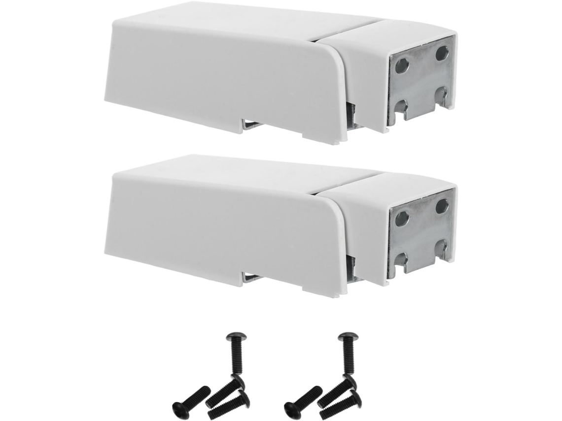 Dobradiça Metálica Para Geladeira 2 Peças Com Acessórios De Montagem Substituição Em Equipamentos Freezer