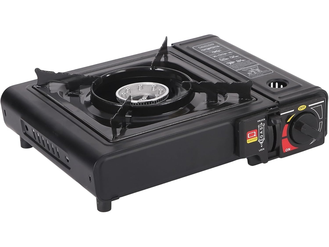 Fogão De Camping Fogão De Camping Compacto E Dobrável Fogão Portátil De Uma Boca Com Ignição Pie Gokoco
