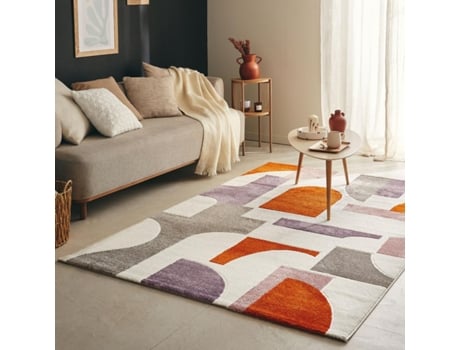 Tapete UNAMOURDETAPIS de Sala de Estar Echo 3 Multicolor 200X290