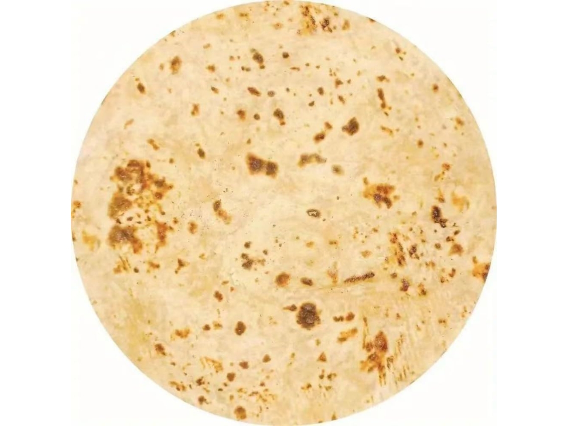 Manta Gigante Dupla Face Syjym em Formato de Tortilla/burrito Feita com Tecido Inovador Ideal para Cama Refeiç