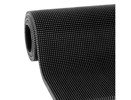 Pavimento goma pinchos negro 16mm 1 mt r 8 mt