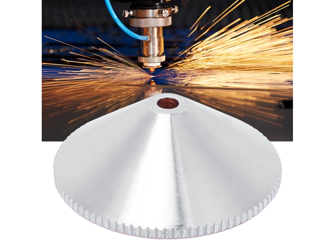 Laxiscreed Bico De Latão De Dupla Camada Para Corte E Gravação A Laser De Fibra