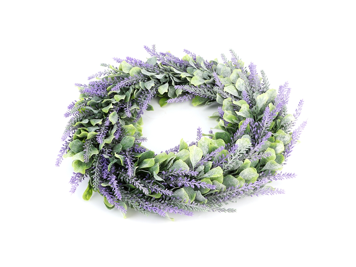 Girlanda de Flores de Lavanda Artificial para Porta