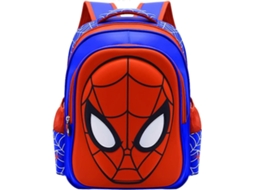 Mochila Escolar, Tamanho M, Impermeável, Leve, 3d, Estampa De Desenho Animado, Cor Azul Para Estudantes