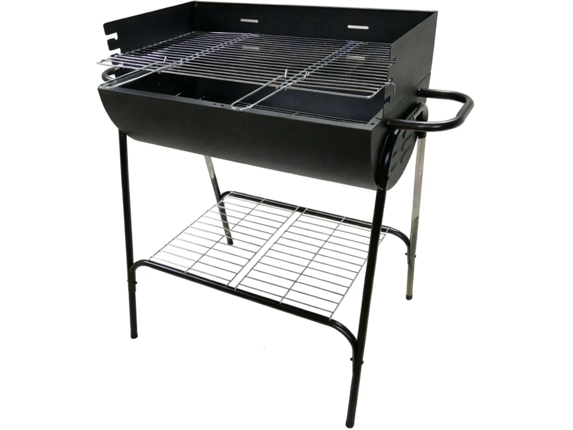Churrasqueira Carvão 92x56x88,5cm Preto Portimão BBQ COLLECTION