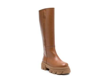 Sapatos de Mulher ALOHAS Pele Castanho (40)