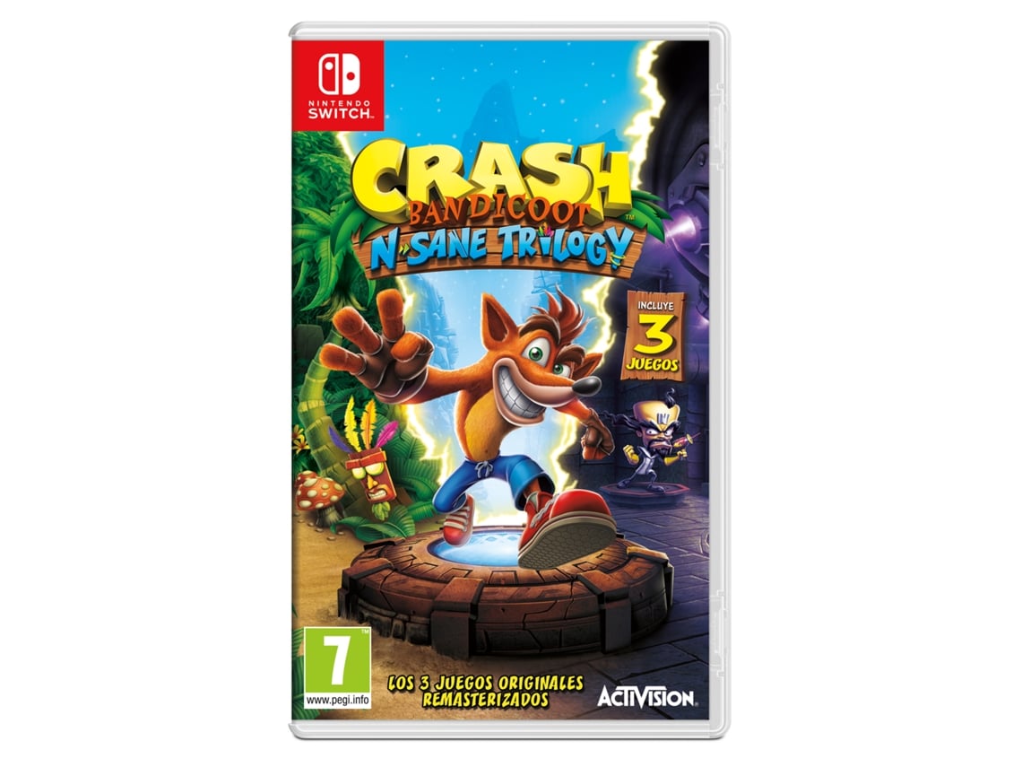 Jogo Nintendo Switch Crash Bandicoot N-Sane Trilogy
