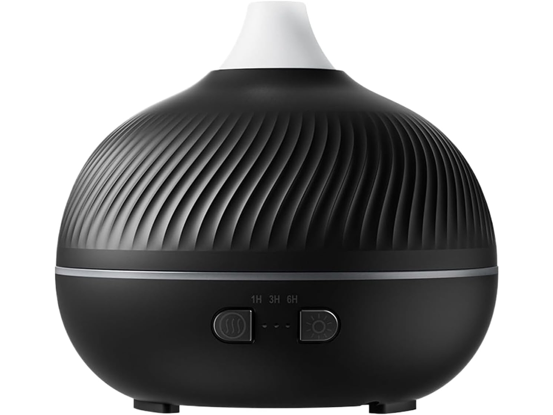 Dispensador Elétrico De Fragrâncias Para Óleos Essenciais, Luz Ambiente, 7 Cores, Com Porta Usb