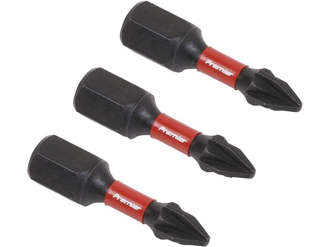 Pacote Com 3 Bits Pozi 1 De 25 Mm Ak8207