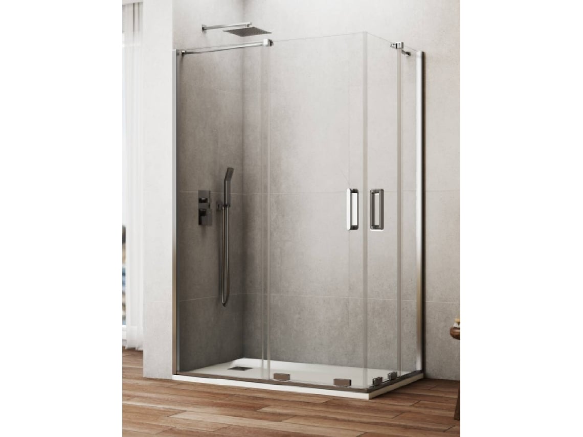 Cabine De Duche Angular 2+2 Cirene (kenna) 100x90 Cm Cromo