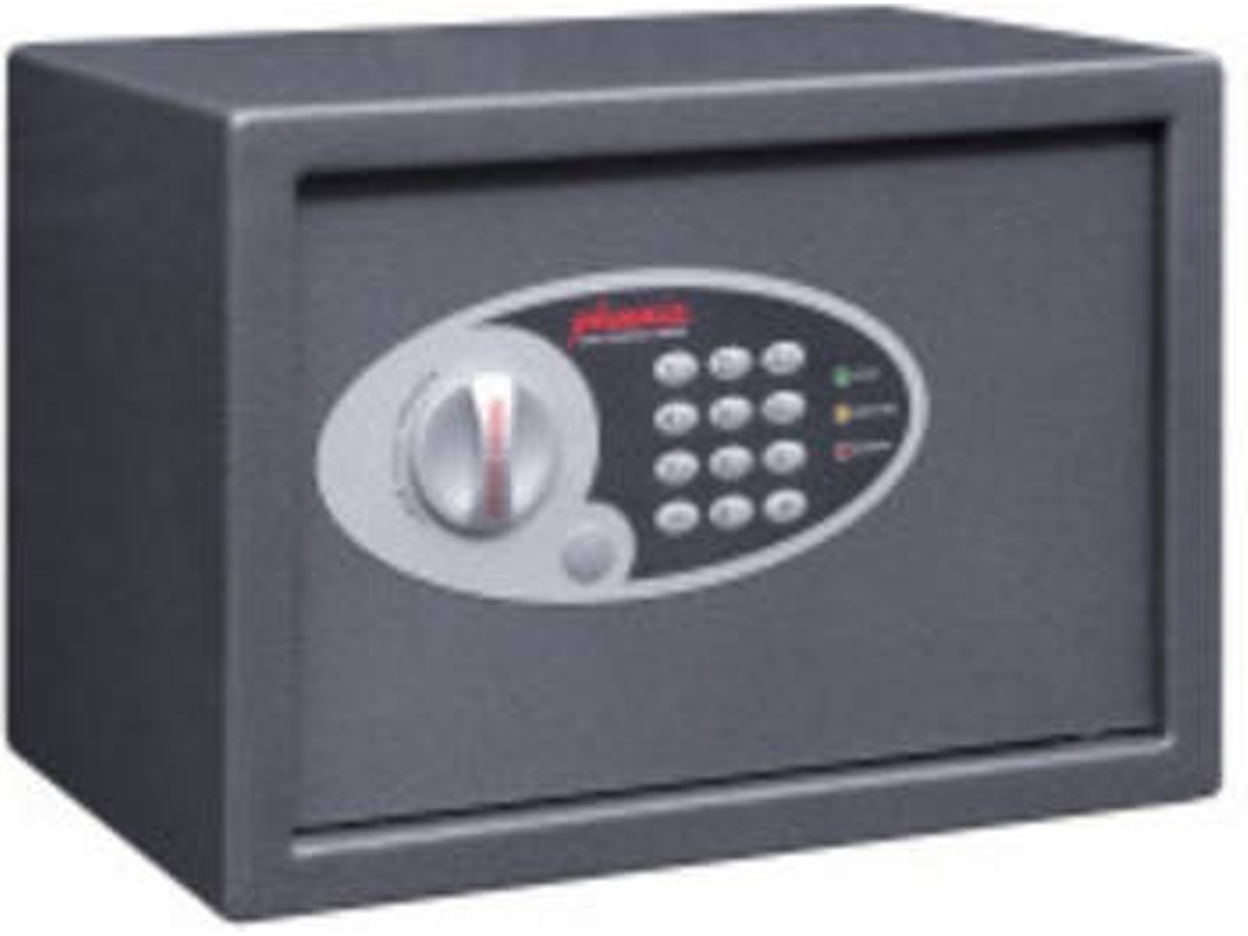 Cofre PHOENIX SS0802E Cinzento (350x250x250mm - Aço)