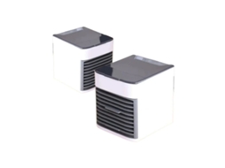 2 Ar Condicionado Portátil Usb Arctic Air X2 01728268 Branco 12w