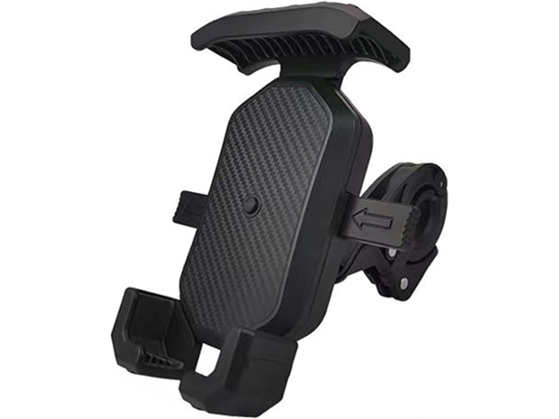 Suporte para Celular de Bicicleta com Rotação de 360°, Preto, para Montagem no Guidão, Compatível com a Maioria Dos Smartphones JYTGALX (preto)