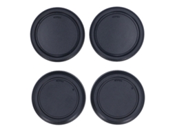 2 Sets Front Rear Lens Covers Dustproof Protective Camera Lens Caps For Fujifilm Gfx Series Slr Camera LAXISCREED