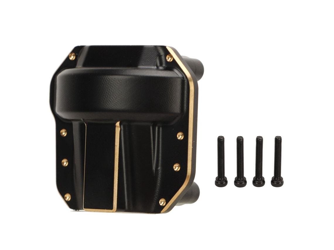 Capa Diferencial De Latão Para Eixo Dianteiro E Traseiro Axial Scx10 Ii Ar44 Carro Rc 1/10