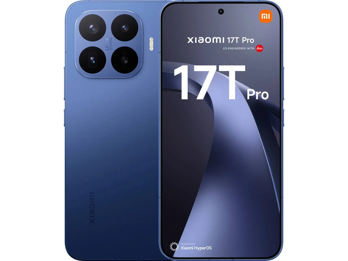 Smartphone XIAOMI 17T Pro 5G (6,59'' - 12 GB - 1 TB - Azul Escuro)