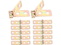 12 Pequenas Para Caixas E Armários De Madeira, Longas Ferro 60x13mm,