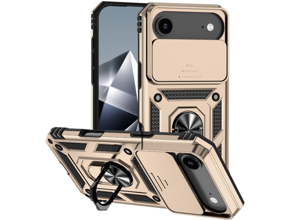 Capa Para Iphone Air - Suporte Deslizante Para Câmera