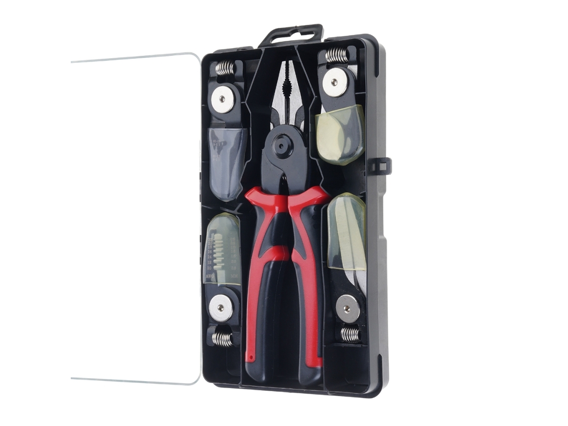 Conjunto de Ferramentas AQUAFORGE de Decapagem e Crimpagem de Troca Rápida para Reparos Elétricos e Artesanato