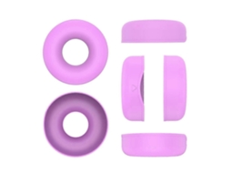 Lurelia Protetores Auriculares Para Auscultadores Wellngs Wh Ch520, Em Silicone, Preto