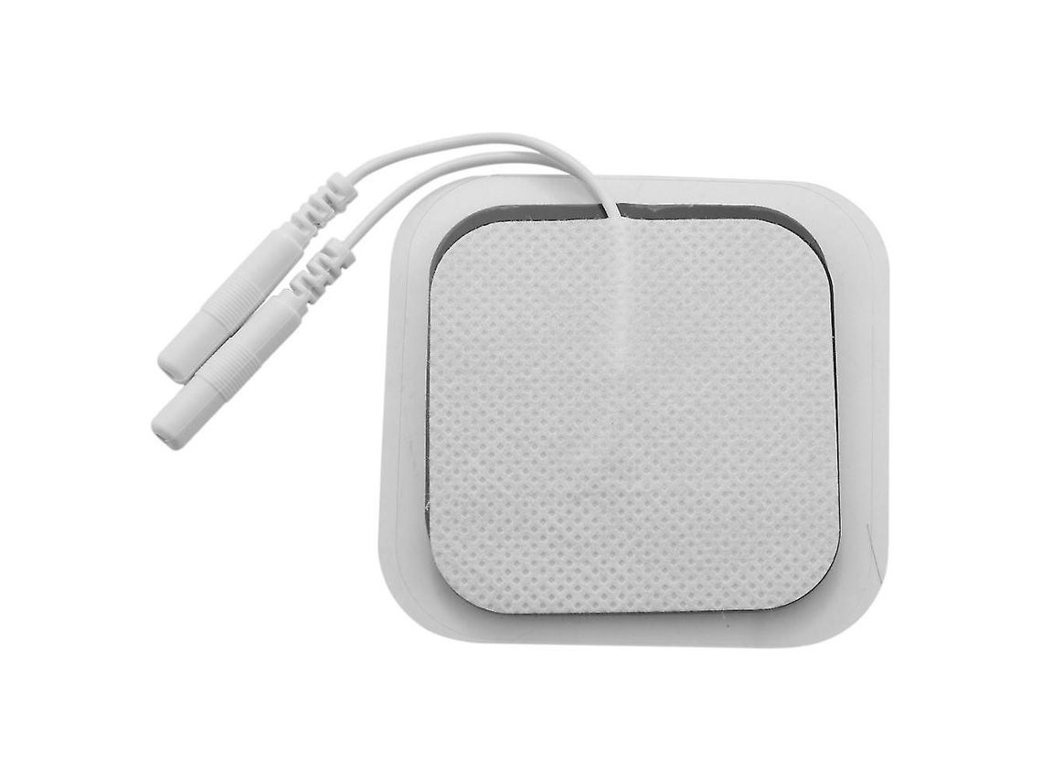 20 Eletrodos Para Máquina De Terapia Digital Tens Autoadesivos Reutilizáveis Com Conector De 2 Mm Para Tens Slowmoose