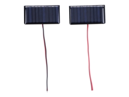 Módulo De Painel Solar Policristalino 2pçs 68x36mm 0.3w 5v Para Diy Eletrodomésticos Baixa Potência