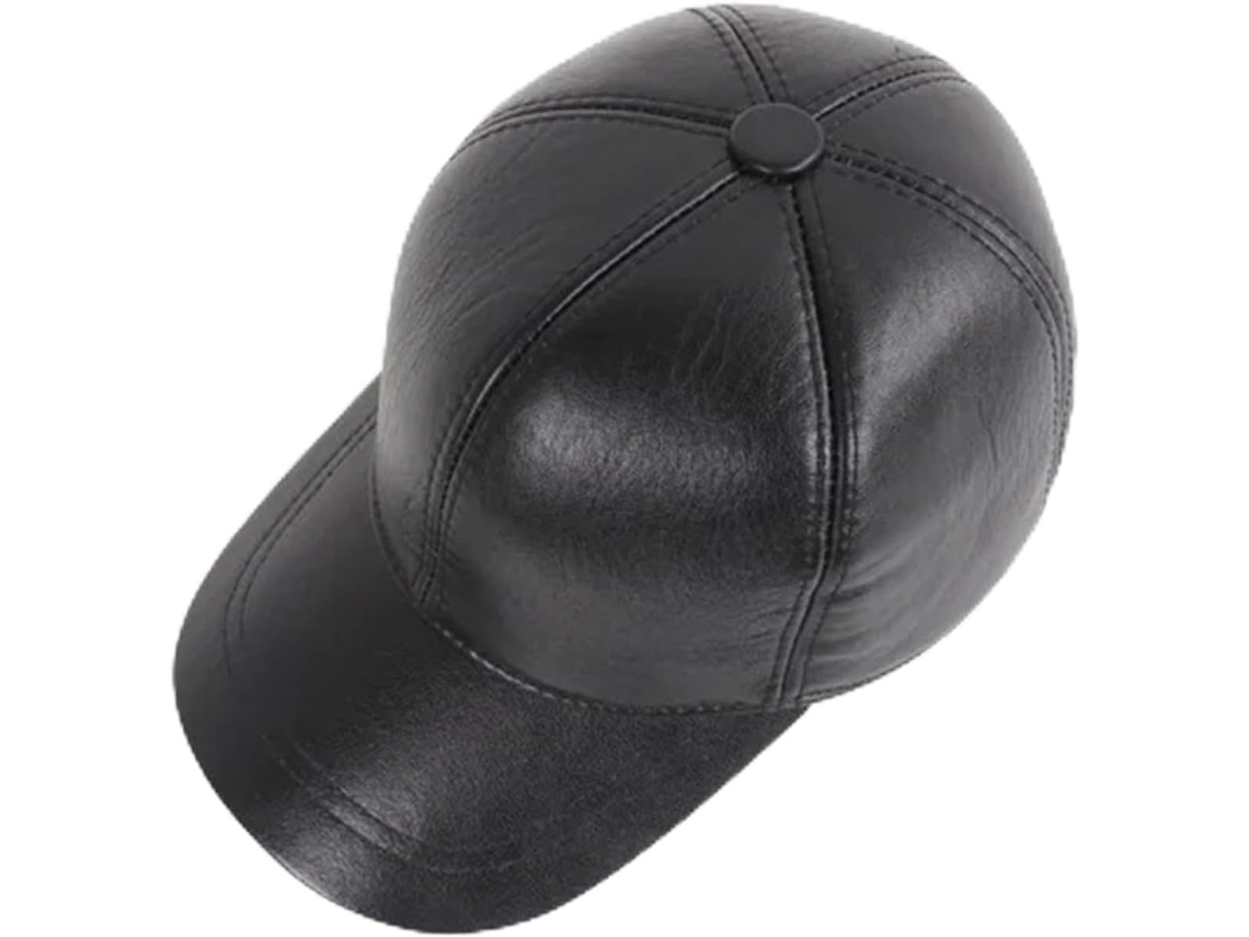 Bonés de Couro SFUSHOS para Homens Estilo Beisebol