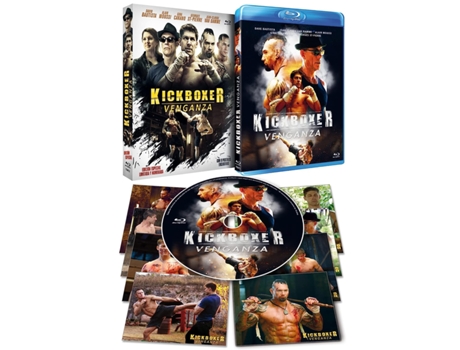 Blu Ray Kickboxer: Vengeance Limited Edition + Postcards - Kickboxer Venganza