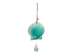 Laxiscreed Pingente Estrela Do Mar Em Vidro Azul Para Decoração Com Sinos De Vento Oceânicos