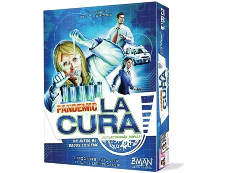 Jogo de Tabuleiro  Pandemic A Cura (Idade Mínima: 8 - Espanhol)