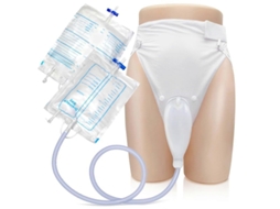 Bolsa de Urina Vestível com Cateter 1000ml 2000ml para Homens Mulheres Idosos Incontinência Urinária