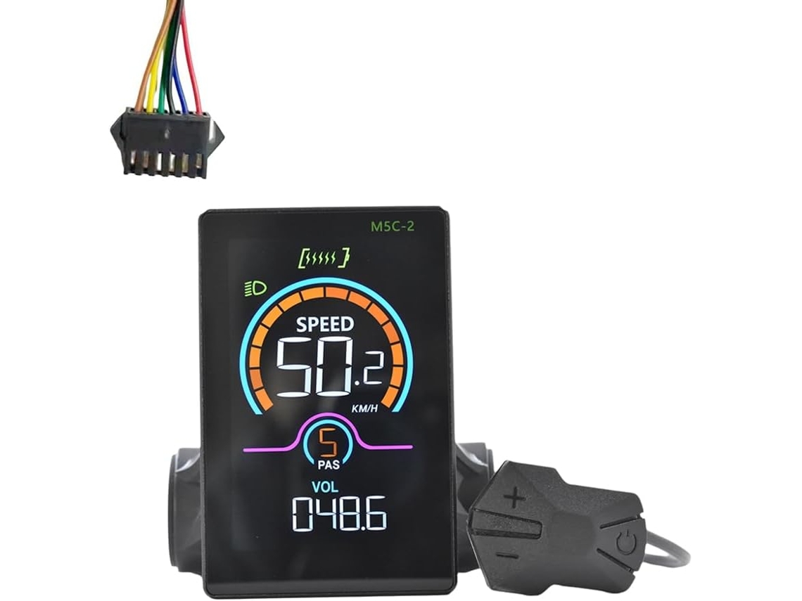 Visor LCD Bluetooth para Velocímetro de Bicicleta Elétrica, Scooter SFUSHOS