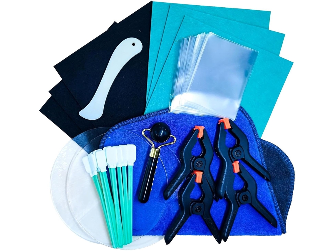Kit Genérico para Limpeza de Cartões 28 Peças, Polimento e Restauração Ideal Uso Doméstico, CHABERLU