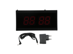 Relógio de parede digital Baok com calendário, relógio de mesa elétrico com visor grande para casa e escritório.