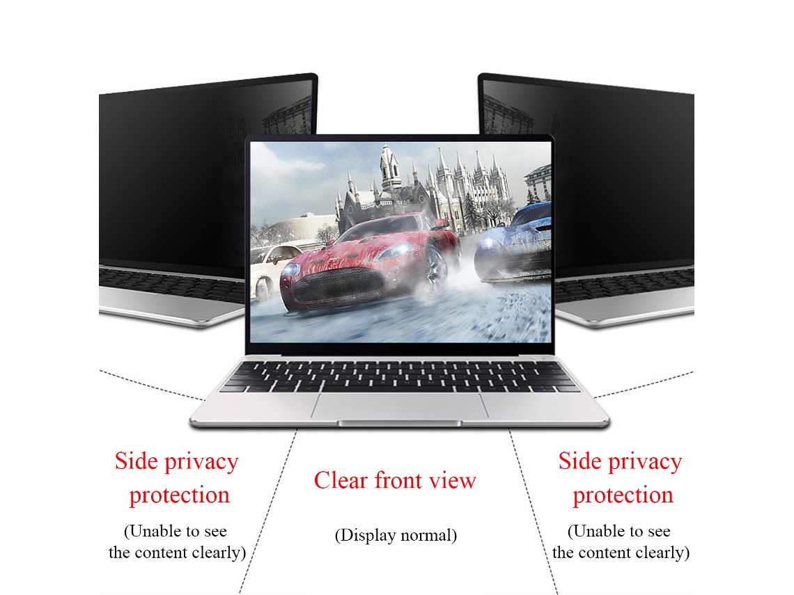Película Anti Espião Para Macbook Air/pro, Protetor De Tela Magnético Para Computadores Apple Brilvibera