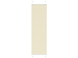 Vidaxl Creme Plissada Cega 55x200 Cm Largura Tecido 54,4 Cm Poliéster