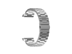 Pulseira De Aço Inoxidável Respirável Para Smartwatch Gt Cyber.
