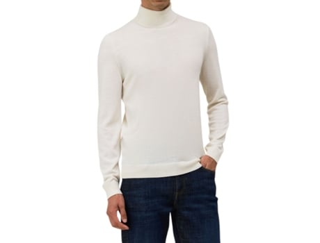 Camisola De Homem Pozostale Marki Jean Louis Scherrer Clássica Gola Alta Nylon Bege (xl)