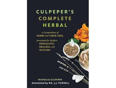 Livro Culpepers Complete Herbal de Nicholas Culpeper (Inglês)