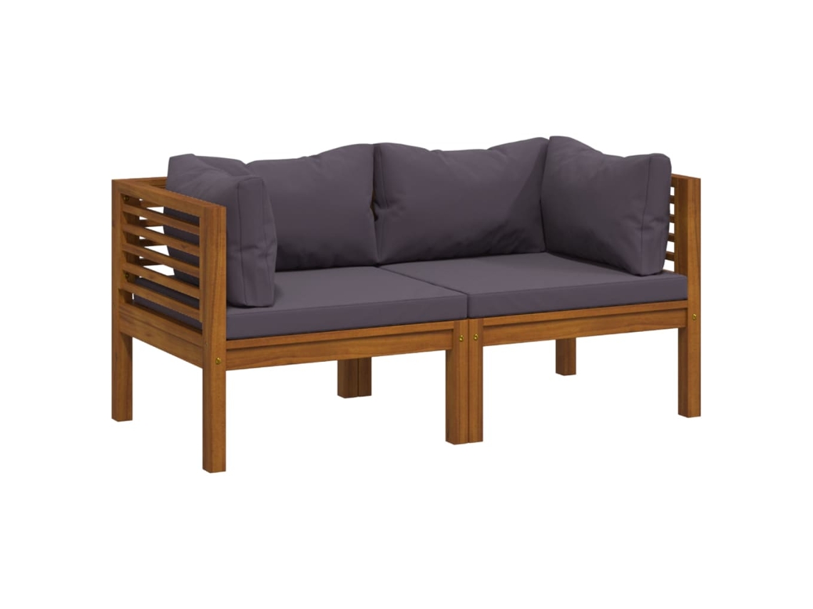 Garden Lounge Set, Garden Lounge Sets Vidaxl Cinzeto Madeira De Acácia (n/a)