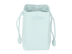 Pu Leather Drawstring Pouch Bag Portable Waterproof Universal Instant Camera Film Printer Storage Organizer Green LAXISCREED