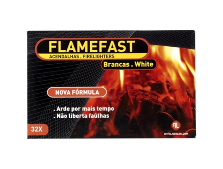 Acendalha Flamefast Branca 32 Un