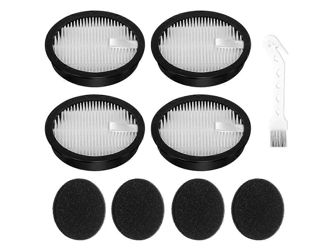 Conjunto de 9 filtros de esponja HEPA de substituição para aspirador de pó vertical sem fio Afnop Acevac 11.