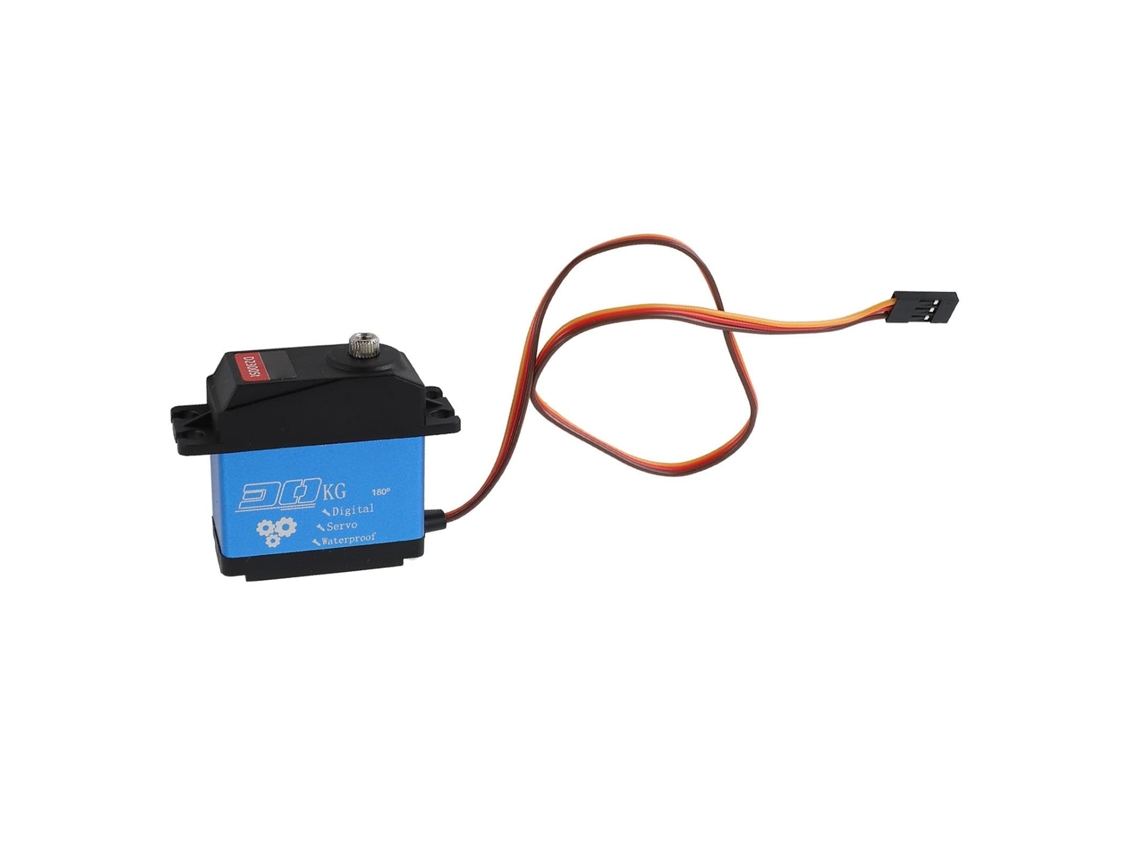 Servo Rc, Potente Com Saída De Torque Programável, Servo Durável Em Liga De Alumínio Para Robôs E Drones